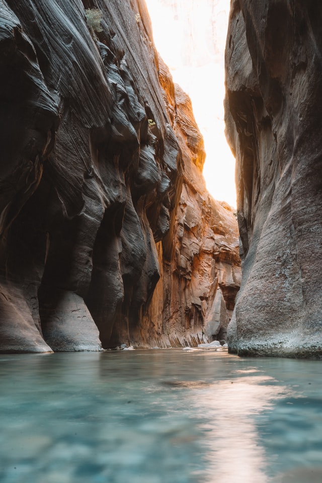 The narrows in zion national park