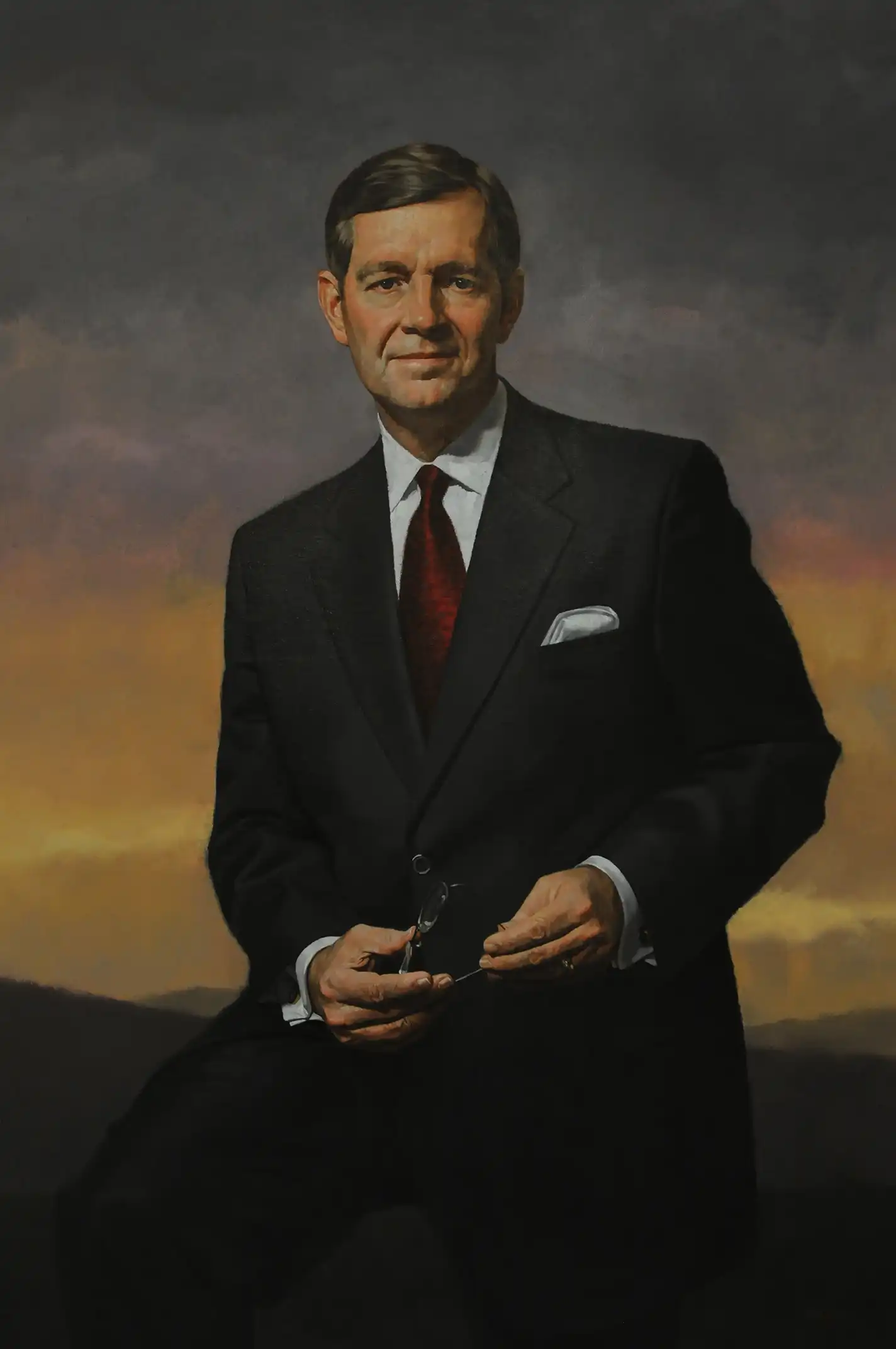 portrait of governor leavitt